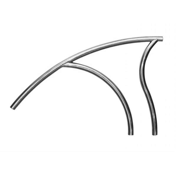 Overtime Designer Deck To Deck Return Stainless Steel Stair Rail Ladder OV53167 - main